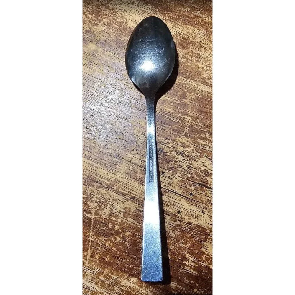 VTG ROGERS Stanley Roberts CASA VISTA Stainless Dinner Teaspoon Spoon Japan MCM